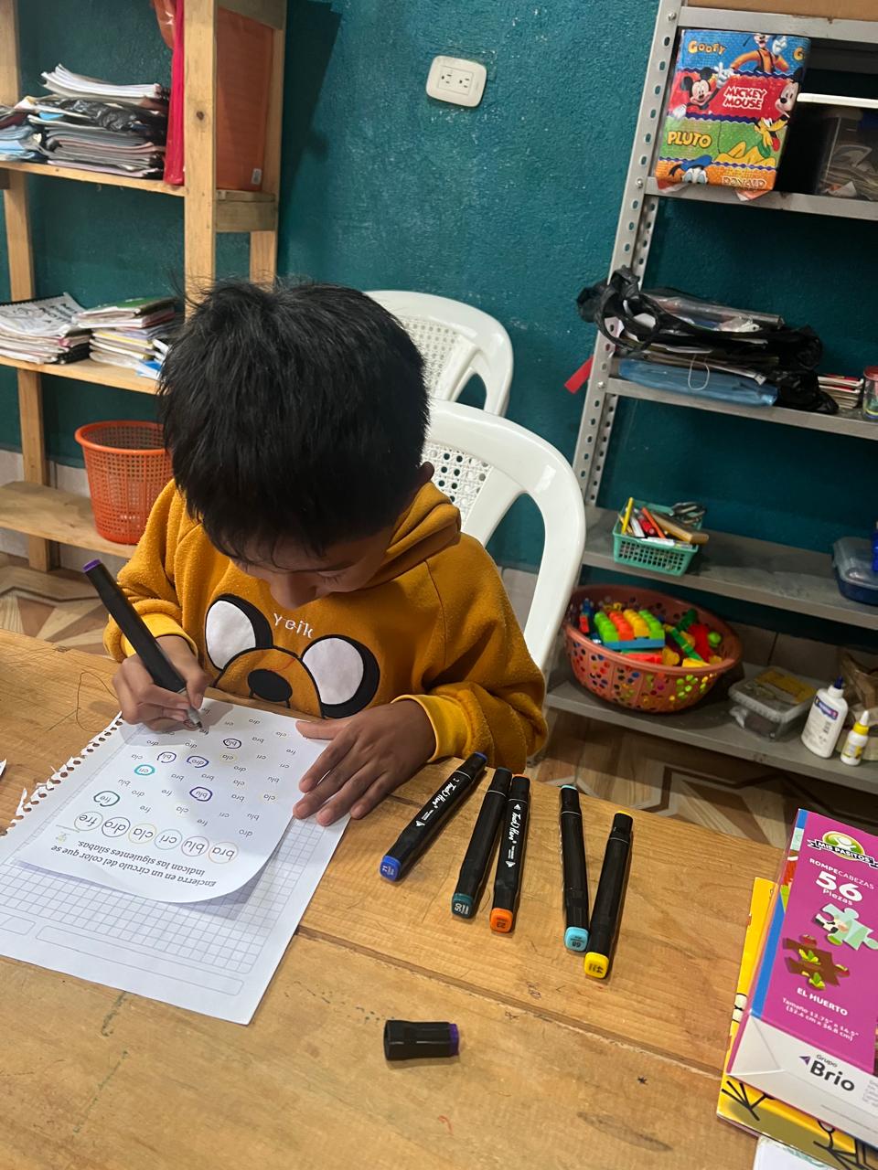 Trabajo realizado por Material Educativo - Reforzamiento