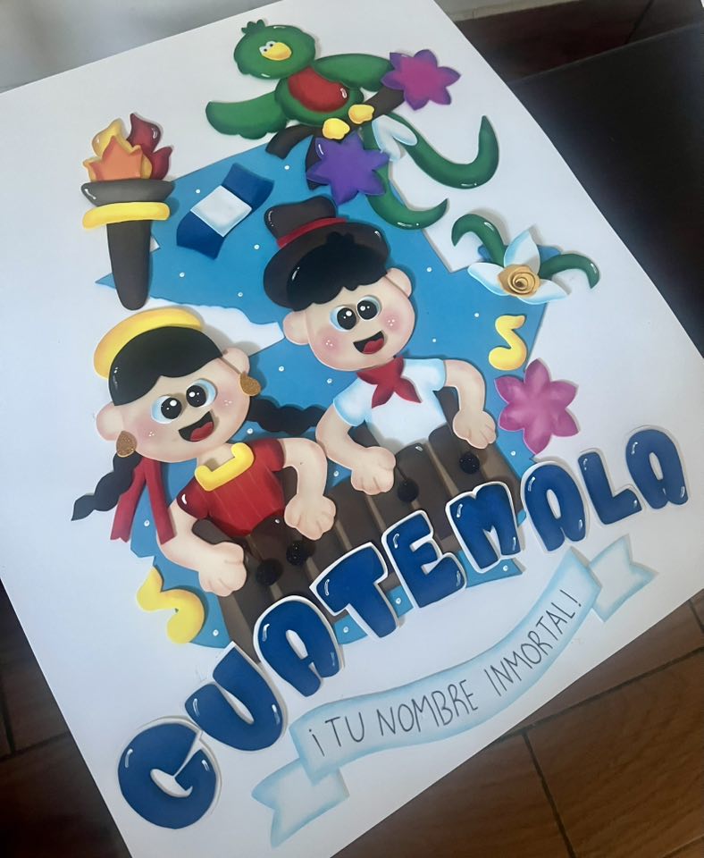 Trabajo realizado por Material Educativo - Figuras en Foamy